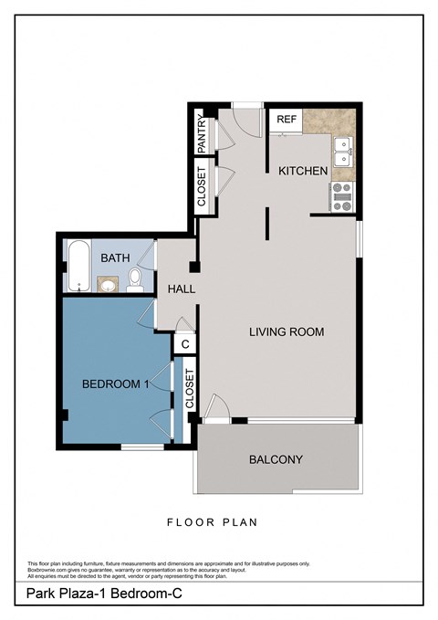 1 Bedroom C